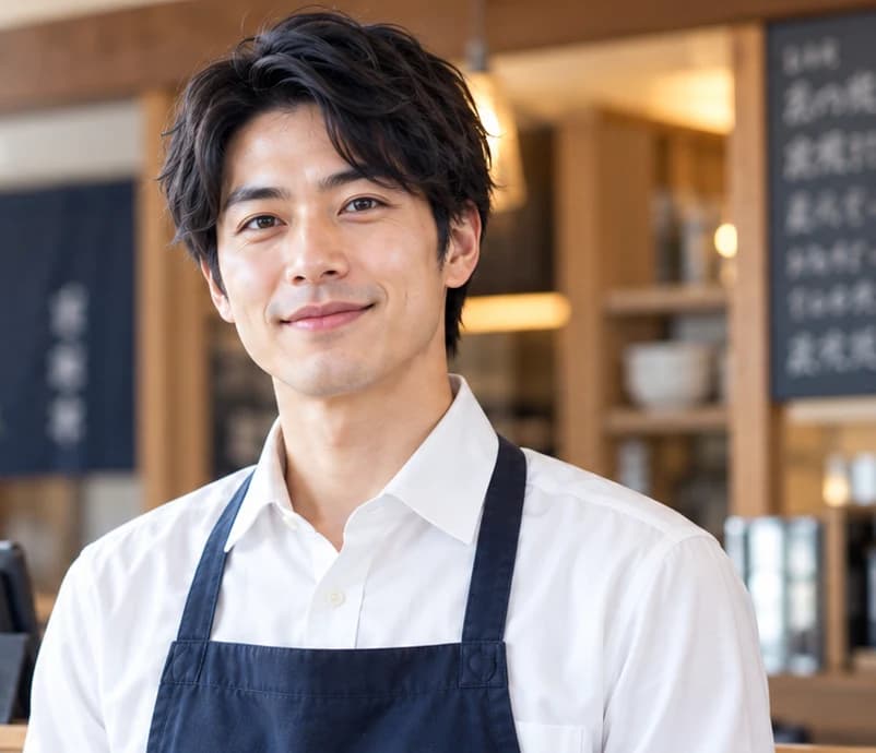 飲食業務支援AIスタッフのイメージ