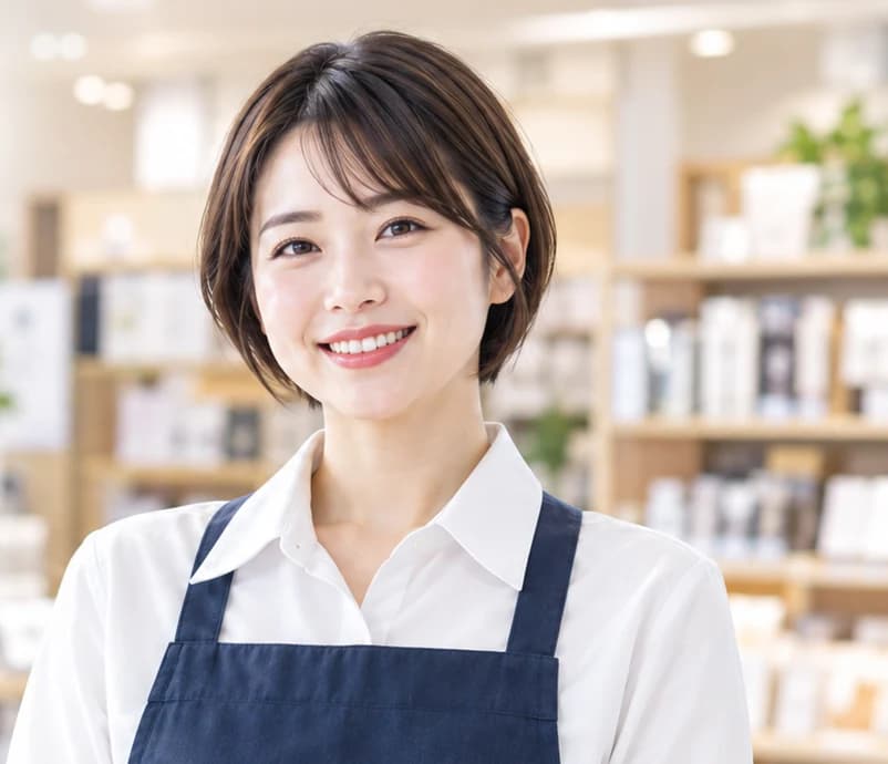 小売業務支援AIスタッフのイメージ